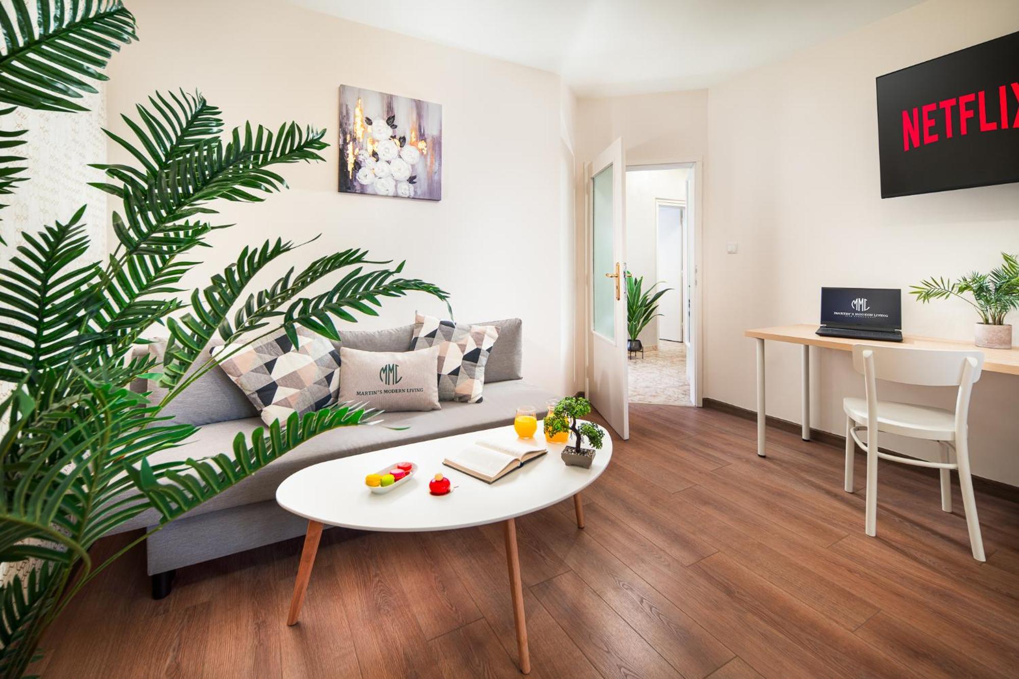 Apartment Free Parking, Spacious & Relaxing *
